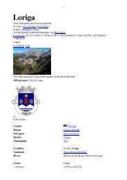 Loriga on Wikipedia, the free encyclopedia – Article created by the historian António Conde  