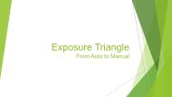 Exposure Triangle