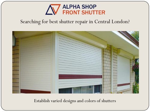 Best Electric Window Shutter