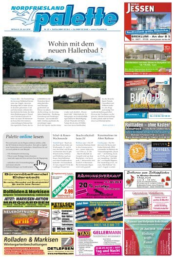 Nordfriesland Palette 25 2018