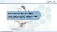 Acute Otitis Media Treatment Market to Surpass US$ 3,200.5 Million by 2025