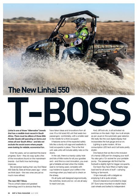 Dirt and Trail July 2018 issue 2