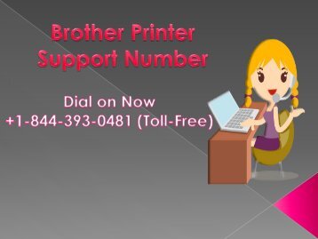 brother printer support number