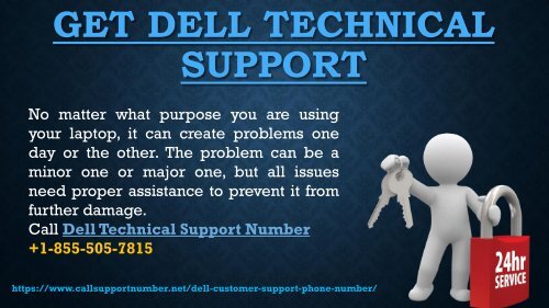 Looking for Dell Customer Support Number? +1-855-505-7815