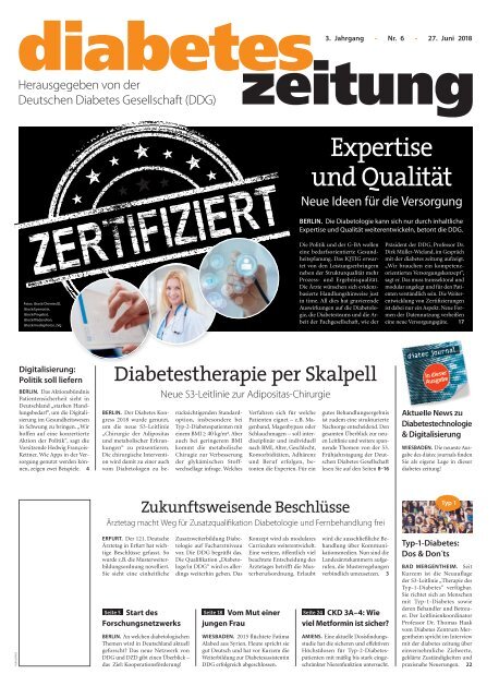 Diabetes Zeitung 06/18