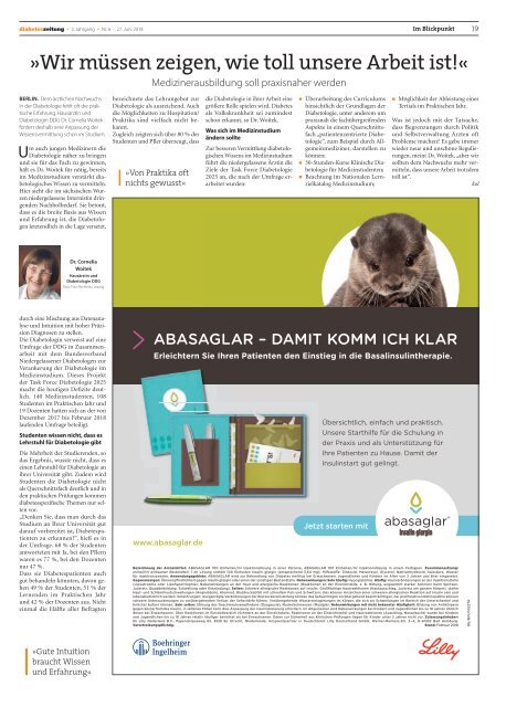 Diabetes Zeitung 06/18