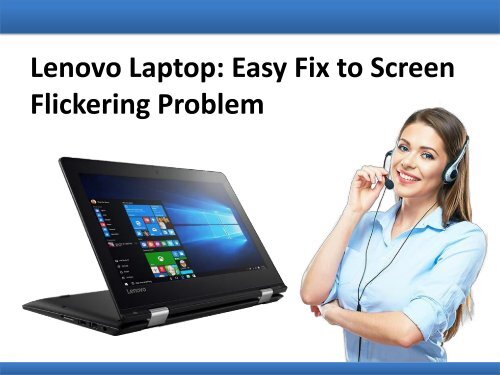 Lenovo Laptop: Easy Fix to Screen Flickering Problem