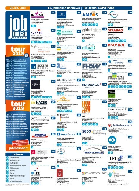 Der Messe-Guide zur 11. jobmesse hannover