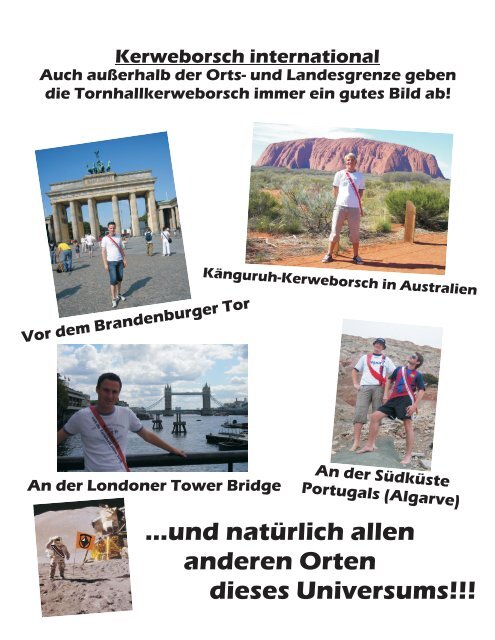 Kerwezeitung 2007 - Kerweborsch vun de Tornhall