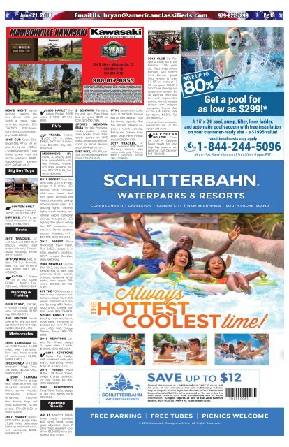 American Classifieds/Thrifty Nickel  June 21st Edition Bryan/College Station