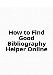 define annotated reference list How to Find Good Bibliography Helper Online