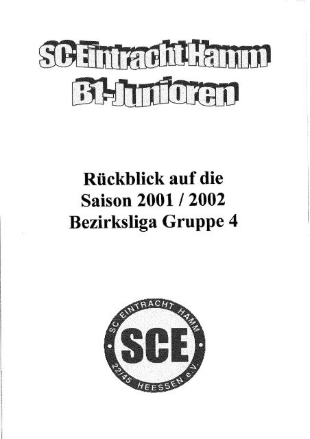 SCE Hamm Saison 2001-2002