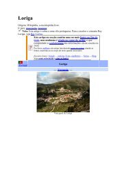 Loriga  Wikipédia, a enciclopédia livre - Artigo criado pelo historiador António Conde