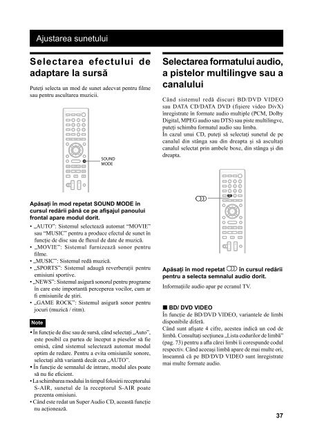 Sony BDV-E970W - BDV-E970W Mode d'emploi Roumain