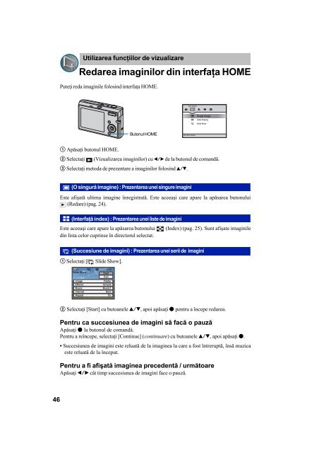 Sony DSC-T25 - DSC-T25 Mode d'emploi Roumain