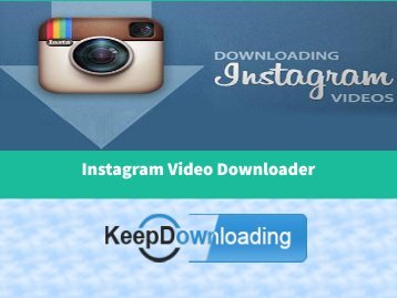 Instagram Video Downloader