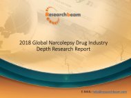 2018 Global Narcolepsy Drug Industry Depth Research Report Trends and Forecast 