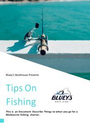 FISHING CHARTERS - THE BEST TIME TO GO FISHING!