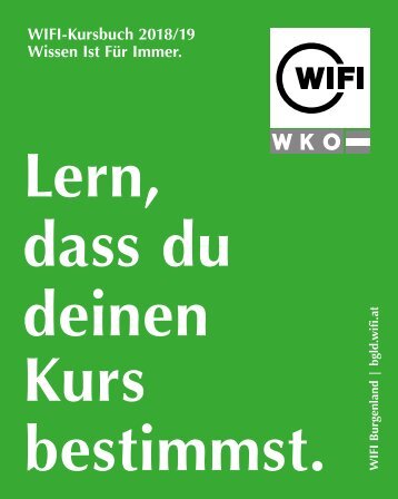 WIFI Kursbuch - Akademische Ausbildung