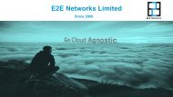 E2E-Networks-CloudOps-Presentation-19-Mar-2018
