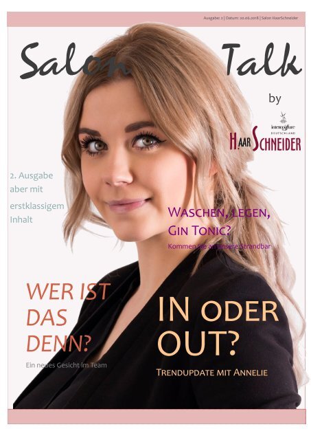 Kundenzeitung 2. Ausgabe