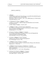 Publikationsverzeichnis Prof. Dr. Achim Mumme - Venenzentrum ...