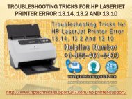 HP Printer Customer Support Number