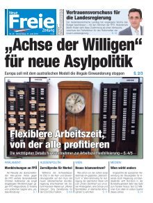 "Achse der Willigen" für neue Asylpolitik