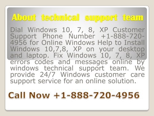 Windows Fix Error +1-888-720-4956