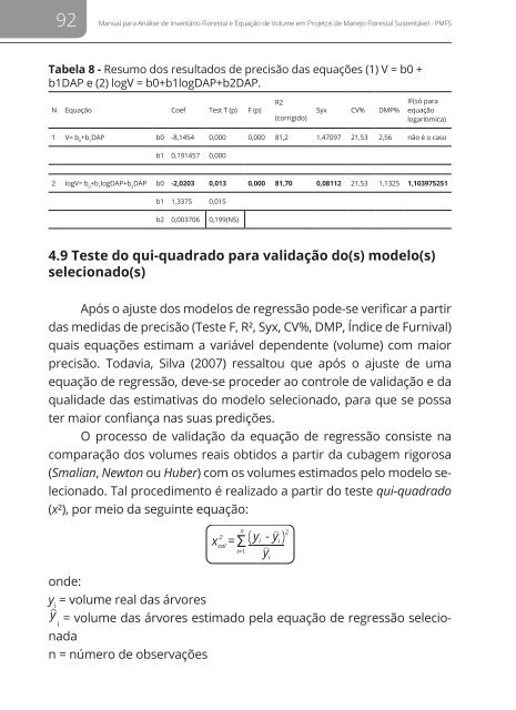 Manual para análise de inventário Florestal COM CAPA