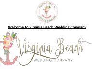 Welcome to Virginia Beach Wedding Company