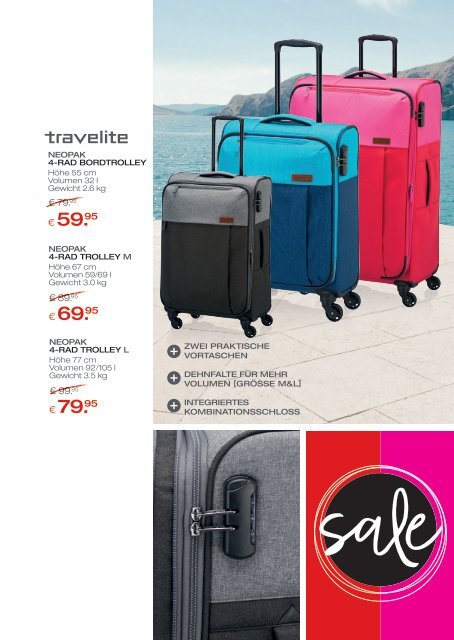 SALE: Reisegepäck bei L&T