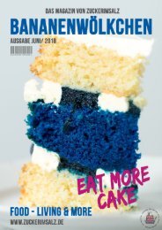 Bananenwölkchen - Eat More Cake - Das Magazin von Zuckerimsalz