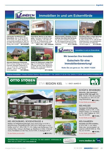 IMMOBILIENMARKT 07/08 2018