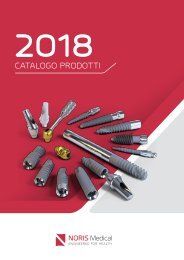 Noris Medical Dental Implants Product Catalog 2018 3 Italian