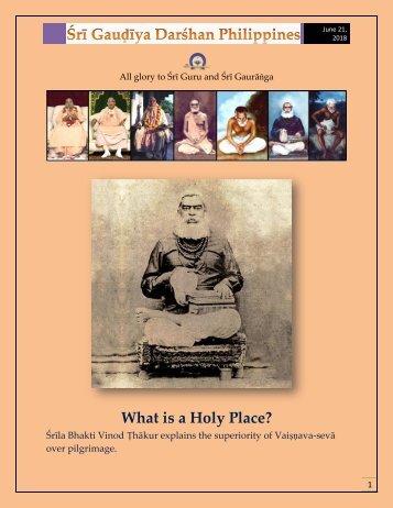 What is a Holy Place