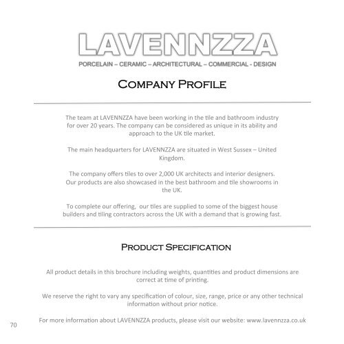 LAVENNZZA Luxury Stone Collection V2