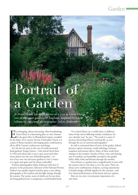 Wealden Times | WT197 | July 2018 | Interiors supplement inside