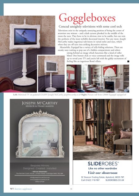 Wealden Times | WT197 | July 2018 | Interiors supplement inside