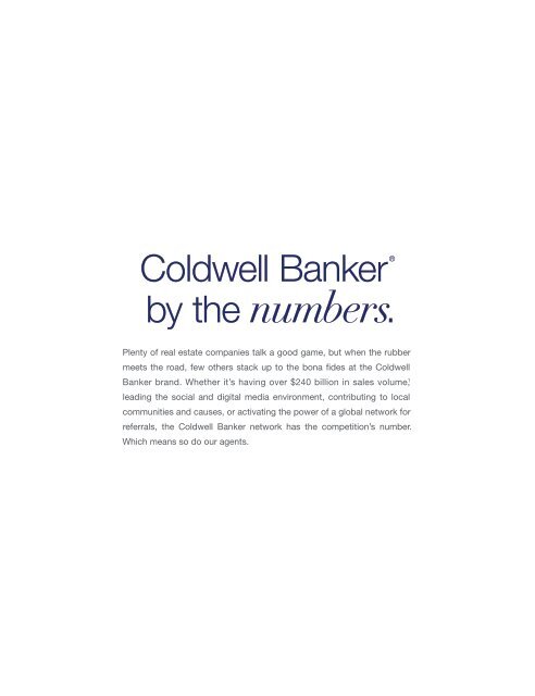 Coldwell Banker Brochure