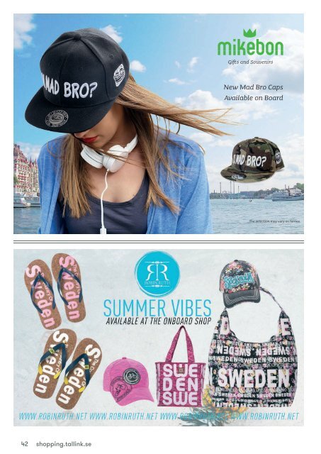 Riga-Stockholm July-August 2018 Tallink Midsummer Shopping catalogue – light