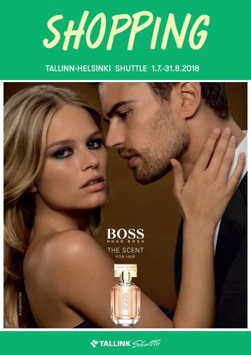 Tallinn-Helsinki Shuttle July-August 2018 Tallink Midsummer Shopping catalogue – est