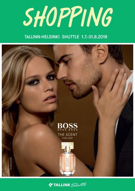 Tallinn-Helsinki Shuttle July-August 2018 Tallink Midsummer Shopping catalogue – light