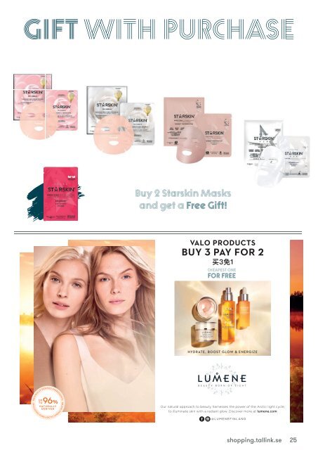 Turku-Stockholm July-August 2018 Silja Line Midsummer Shopping catalogue – light