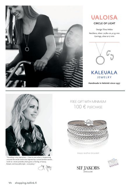 Turku-Stockholm July-August 2018 Silja Line Midsummer Shopping catalogue – light