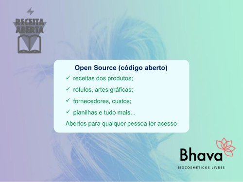 Apresentação Bhava Biocosméticos