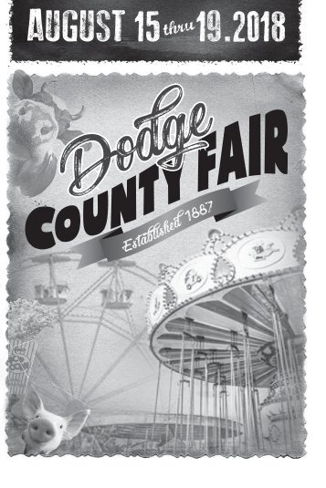 2018 Dodge County Fair Open Class Exhibit Book