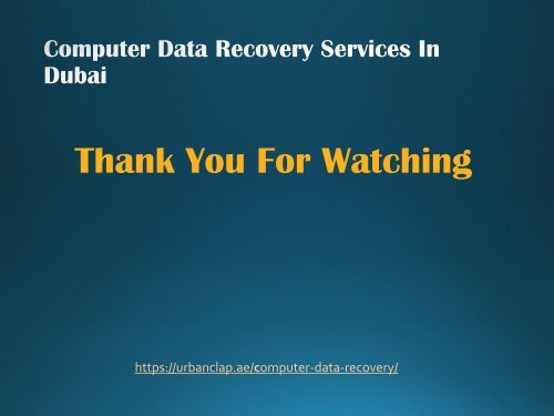 Best Data Recovery Services Available In Dubai, Call us at 0544474009.