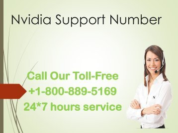 Nvidia Support Number +1-8003-116-890