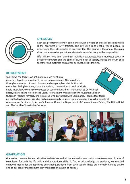 Salesian Youth Projects 2017 Annual Report